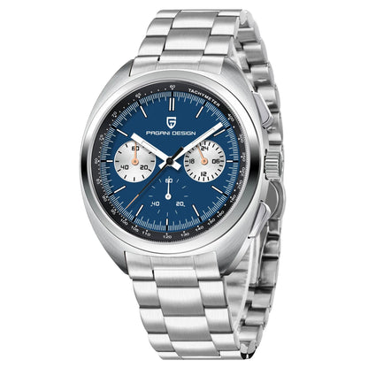 Men’s Racing Chronograph Watch Quartz Stainless Steel