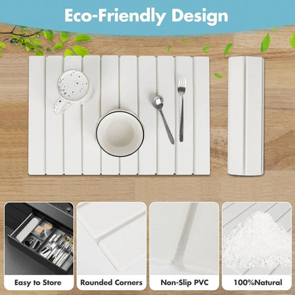 Stone Dish Drying Mat for Kitchen Counter – Quick-Dry
