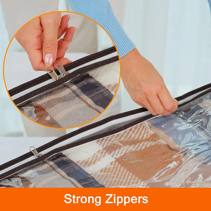 Underbed Non-Woven Storage Bag Clothing Organizer