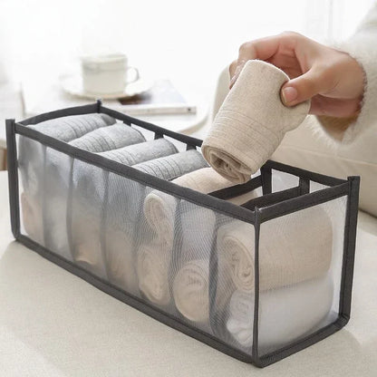 Foldable Underwear Drawer Organizer Box With Dividers