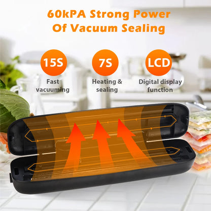 Household Food Vacuum Sealer Machine With Bags