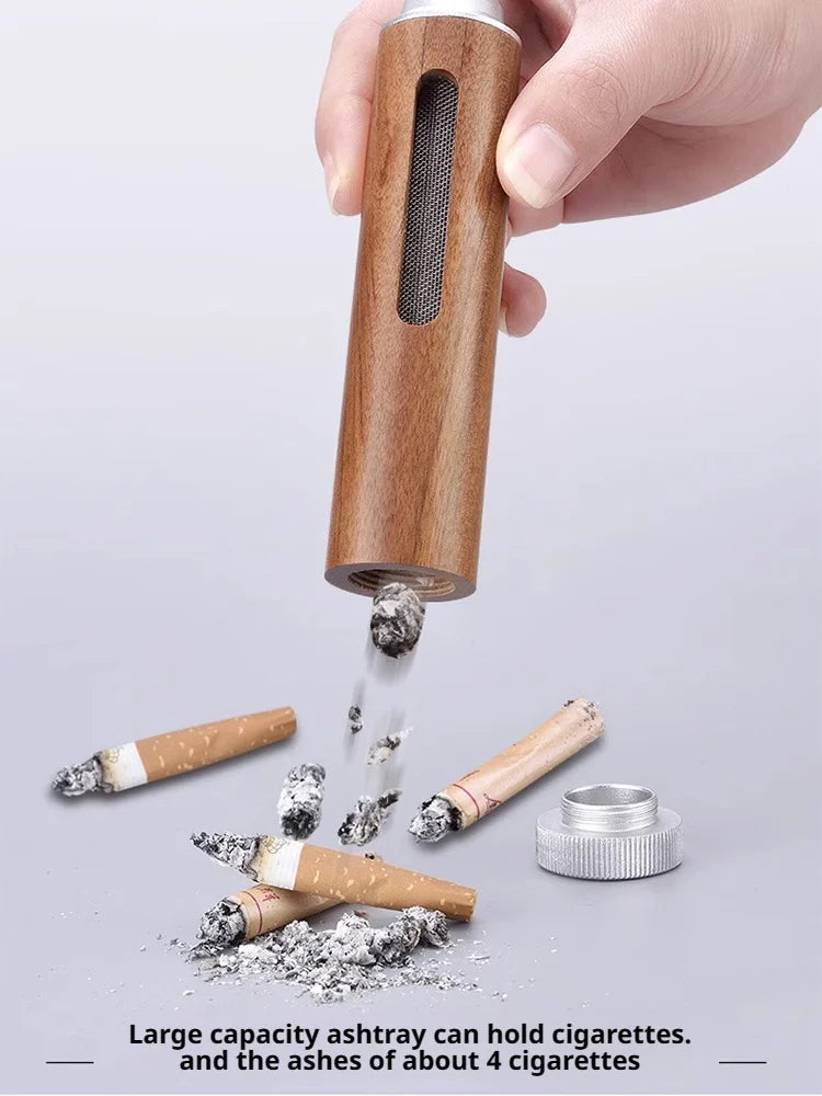 Portable Car Ashtray Cylinder – Stable, Reusable Design