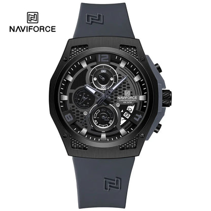 Men’s Sport Quartz Watch With Silicone Strap