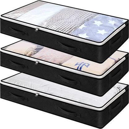 Non-Woven Underbed Quilt And Clothes Storage Bag