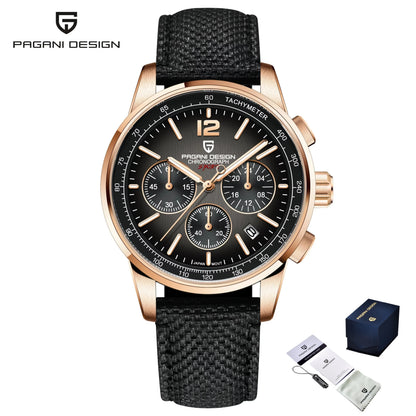 Men’s Quartz Chronograph Watch Sapphire Crystal 10 Bar