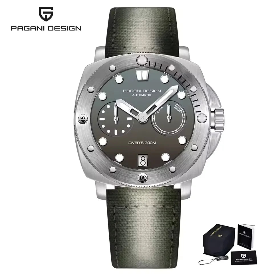 Men's Automatic Dive Watch 200M With Sapphire Crystal
