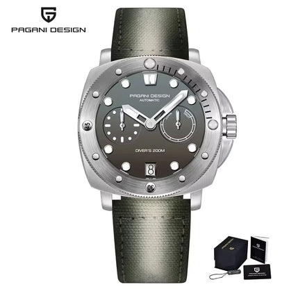 Men's Automatic Dive Watch 200M With Sapphire Crystal