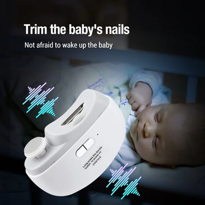Electric Nail Clipper With Light – Rechargeable Trimmer