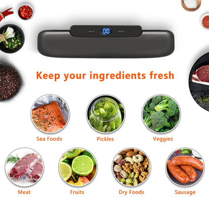 Household Food Vacuum Sealer Machine With Bags
