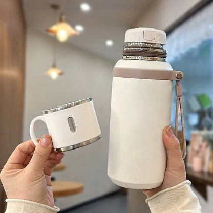 600 ml Stainless Steel Travel Coffee Thermos Mug
