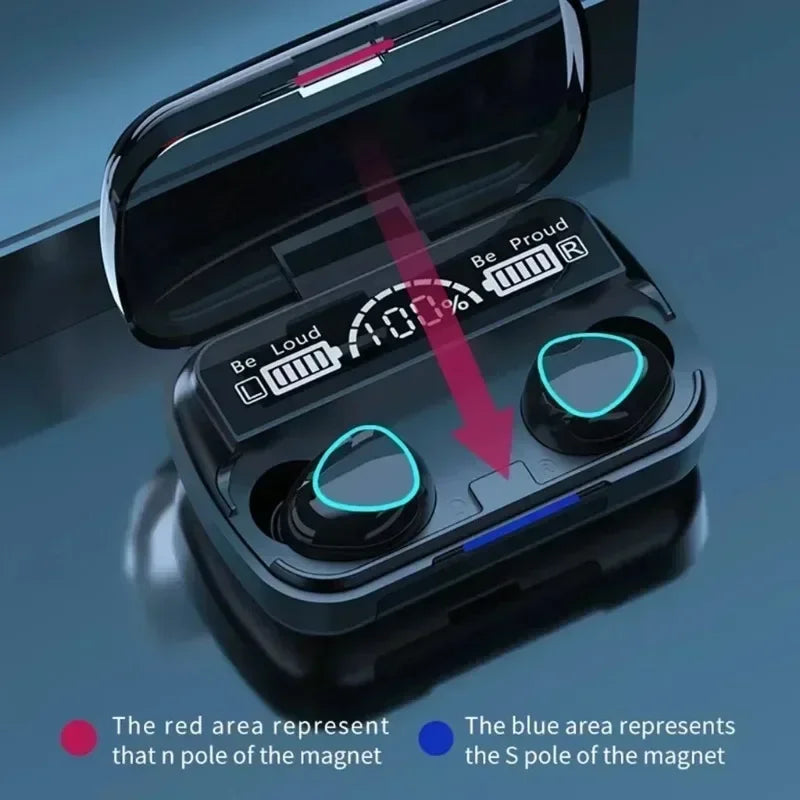 Wireless Bluetooth Sport Earbuds With Charging Case