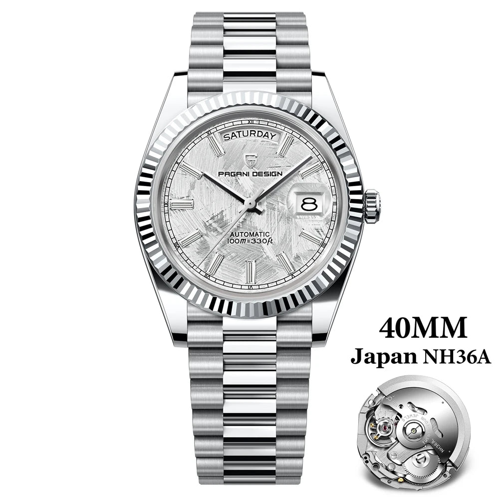 Men's Automatic Luxury Watch With Sapphire Crystal