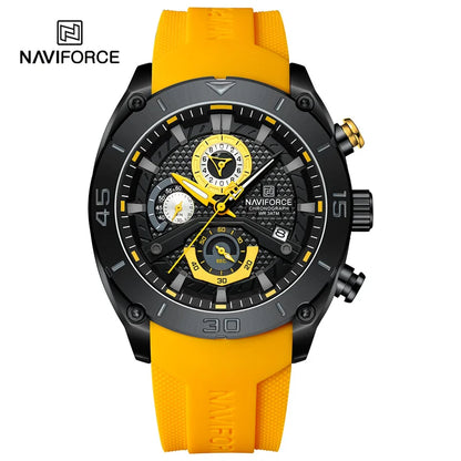 Men’s Sport Quartz Watch With Chronograph & Date