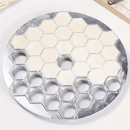 Aluminum 37-Hole Dumpling Maker – Multi-Use Ravioli Mold