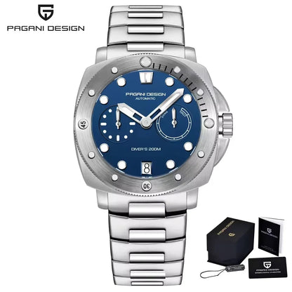 Men's Automatic Dive Watch 200M With Sapphire Crystal