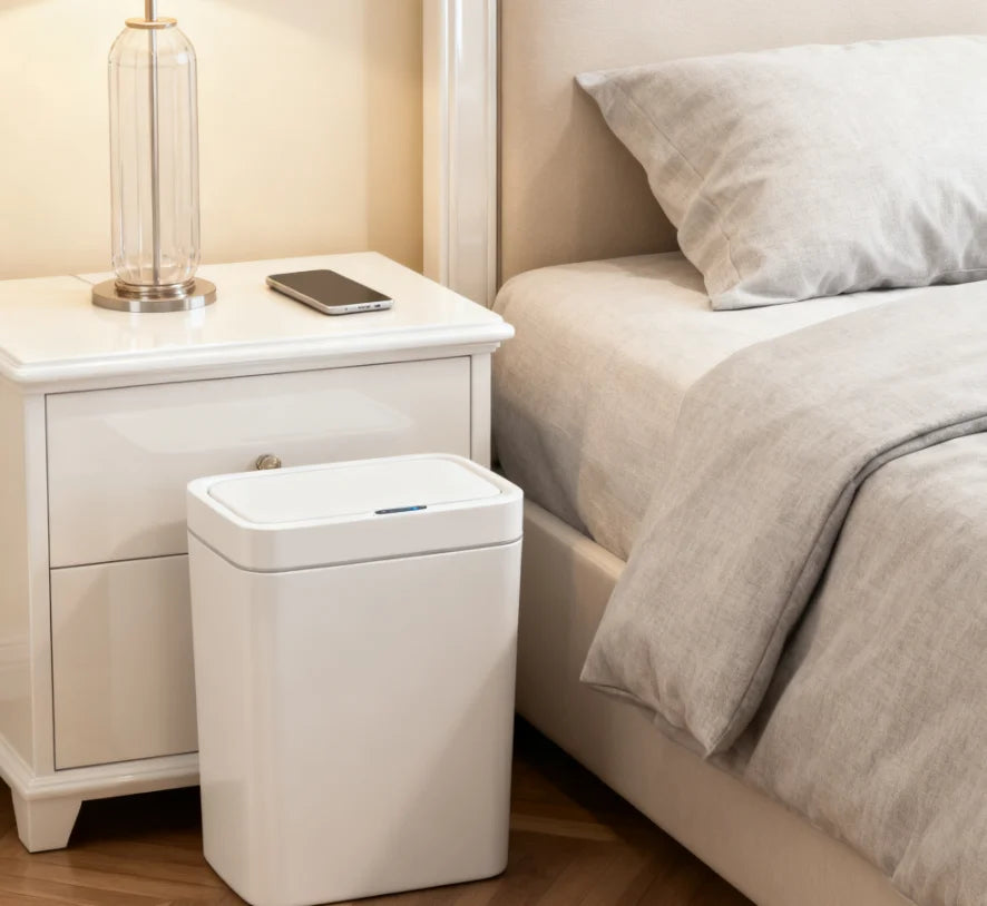 15L Touchless Sensor Trash Can – Automatic Bagging Bin