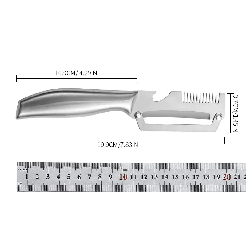 3-in-1 Stainless Steel Vegetable And Fruit Peeler