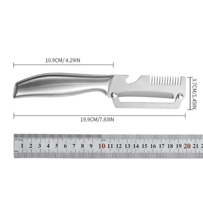 3-in-1 Stainless Steel Vegetable And Fruit Peeler