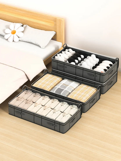 Large Underbed Clothes Storage Bag – Foldable Organizer