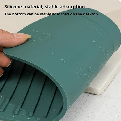 Silicone Faucet Splash Guard Mat For Sink Countertops