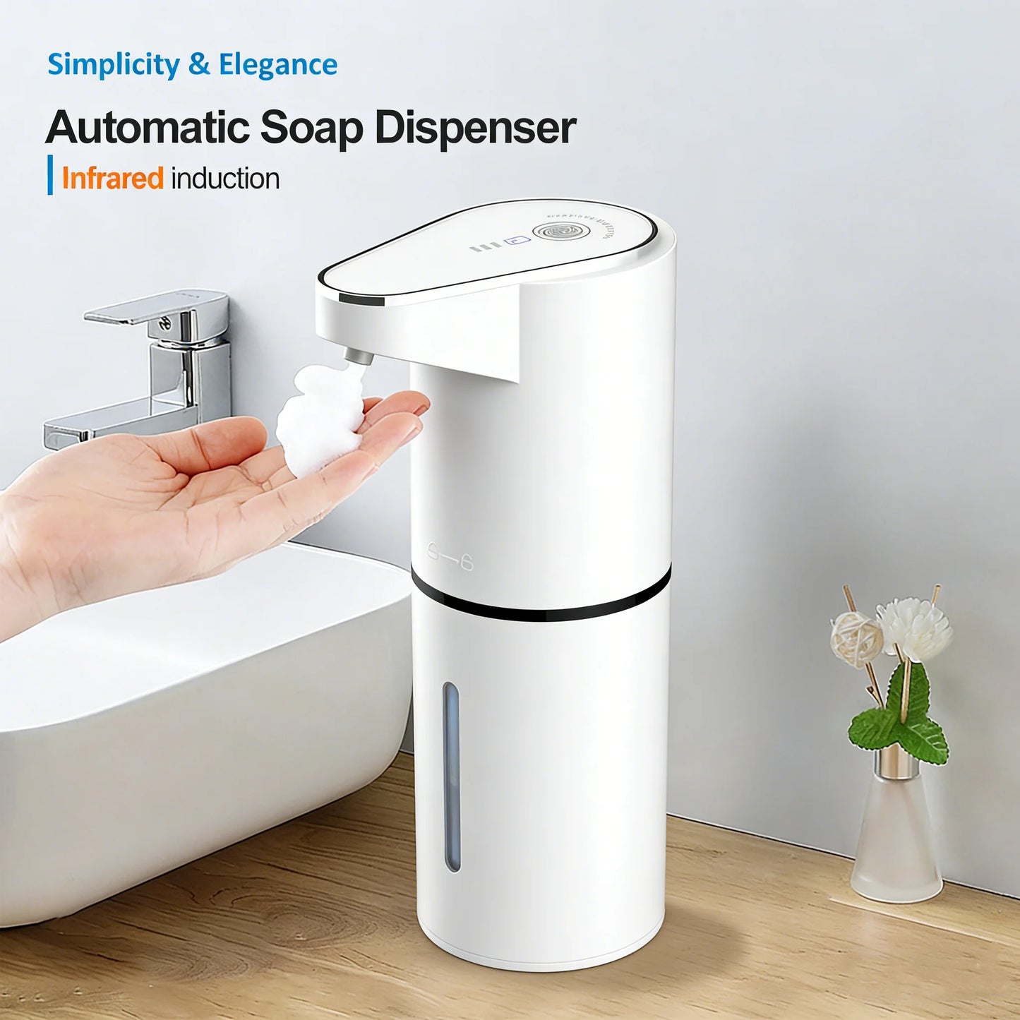 Automatic Foam Soap Dispenser Type-C – Wall or Countertop