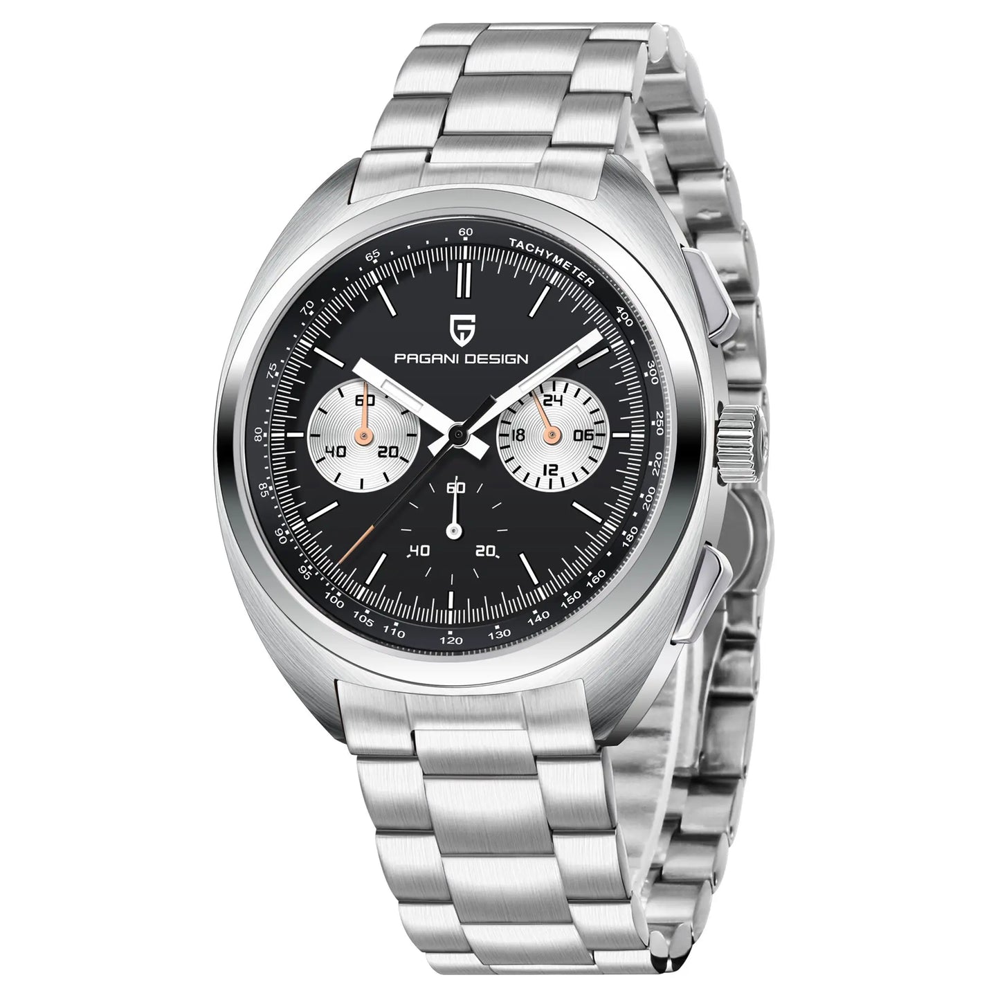 Men’s Racing Chronograph Watch Quartz Stainless Steel