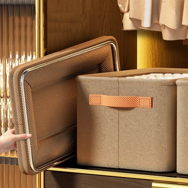 Thickened Clothes Organizer Box for Wardrobe Storage