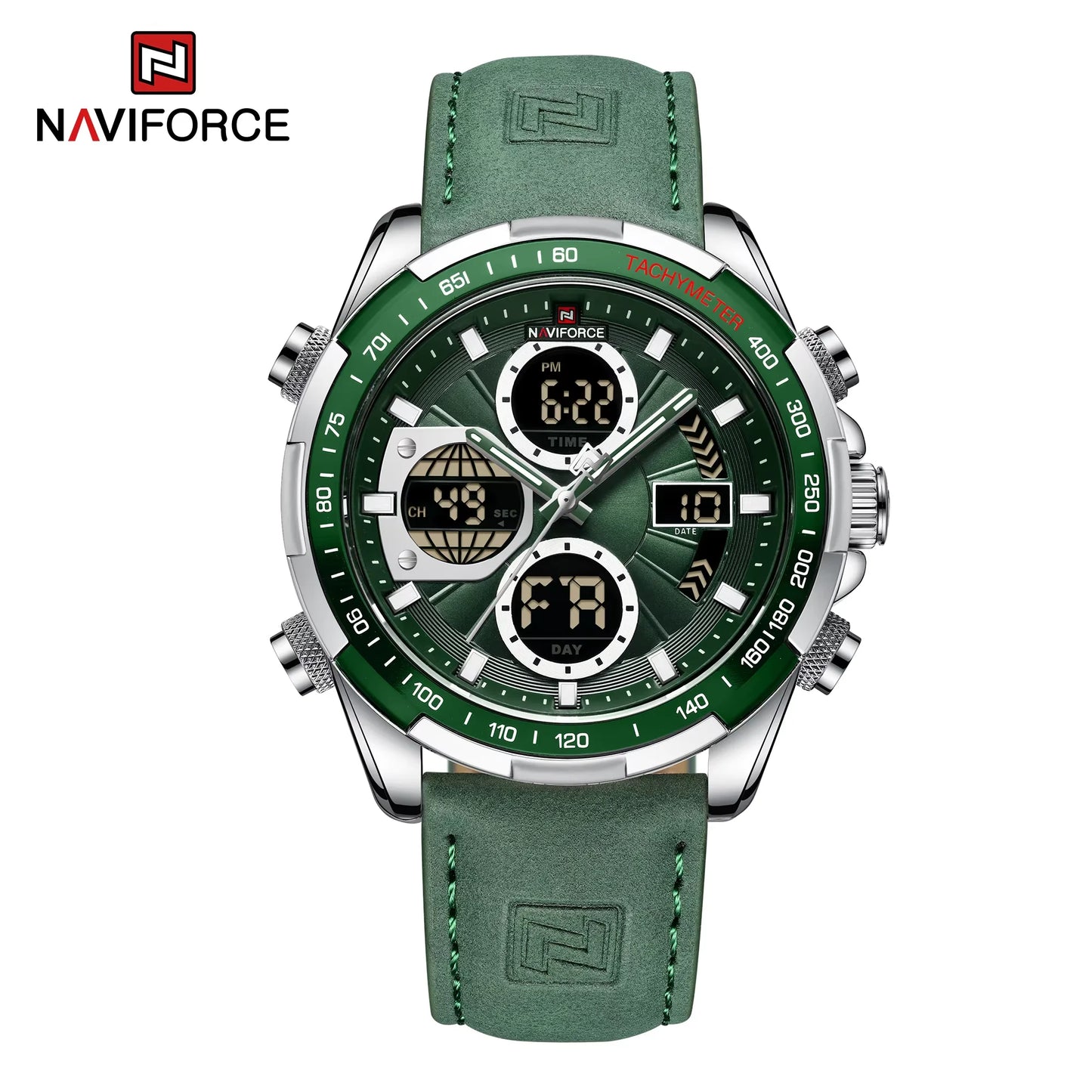 Men’s Military Chronograph Watch Quartz Analog-Digital