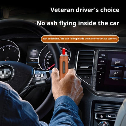 Portable Car Ashtray – Spill-Resistant, Easy-Clean Design