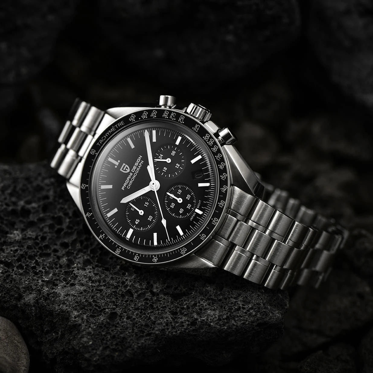 Men's Chronograph Quartz Watch With Sapphire Crystal