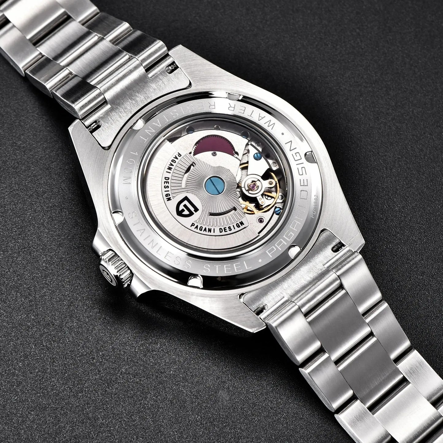 Vintage Automatic GMT Men’s Watch With Sapphire Crystal