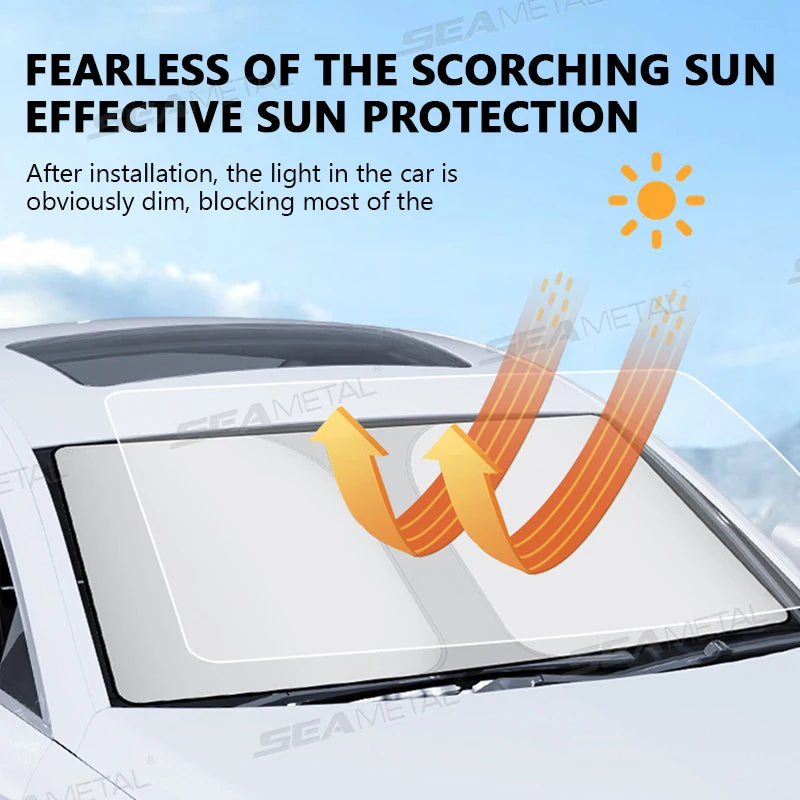 Foldable Car Windshield Sun Shade Cover UV Protection