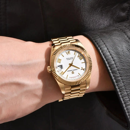 Men's Automatic Mechanical Watch With Sapphire Crystal