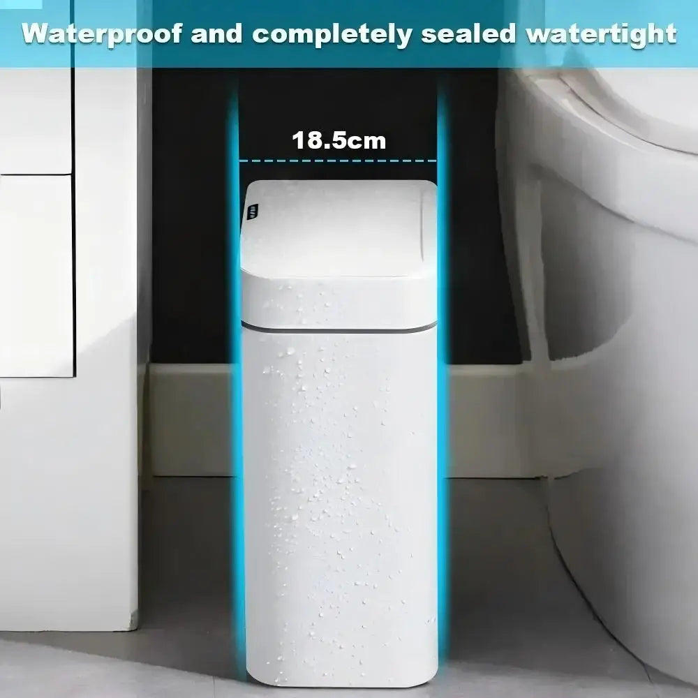 15L Touchless Sensor Trash Can – Automatic Bagging Bin