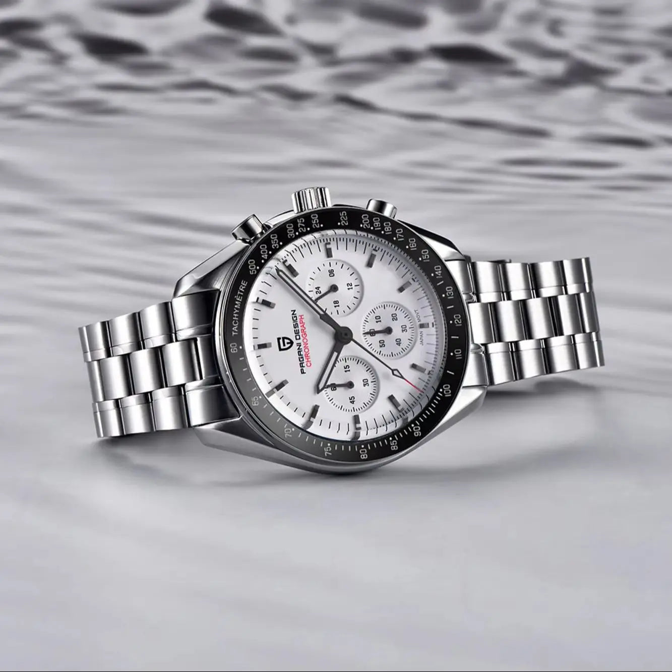 Men's Quartz Chronograph Watch Sapphire Crystal 100M