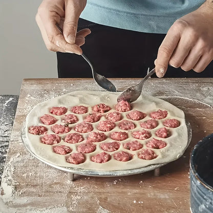 Aluminum 37-Hole Dumpling Maker – Multi-Use Ravioli Mold