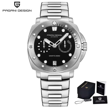 Men's Automatic Dive Watch 200M With Sapphire Crystal