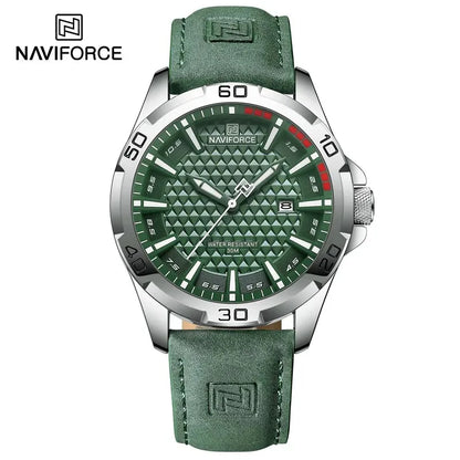 Men’s Quartz Sport Watch With PU Leather Strap