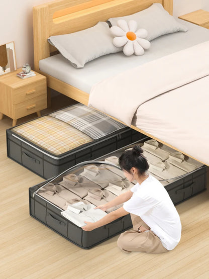Large Underbed Clothes Storage Bag – Foldable Organizer