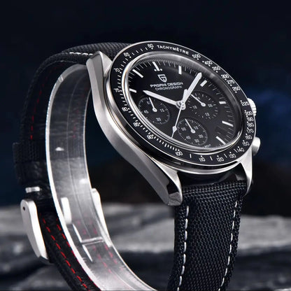 Men’s Moonwatch Chronograph Quartz Watch Sapphire Glass