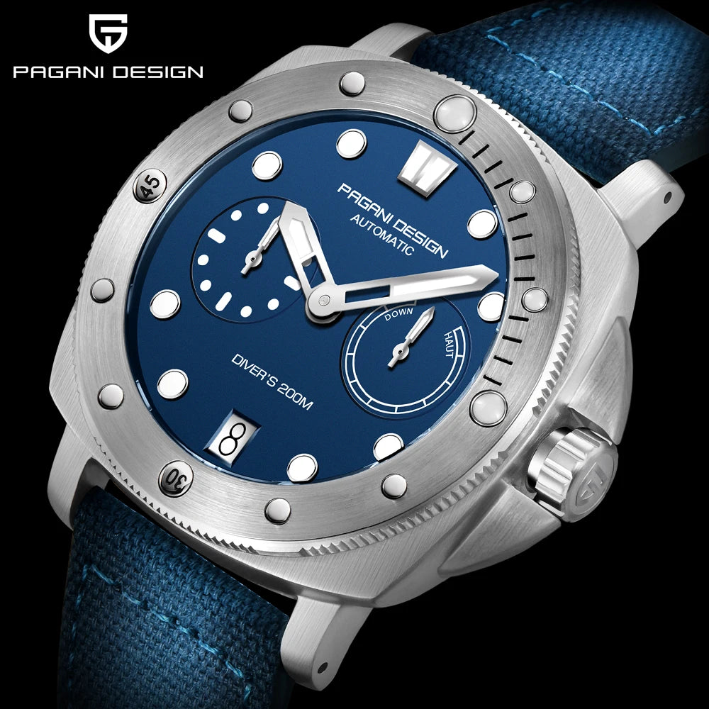 Men's Automatic Dive Watch 200M With Sapphire Crystal