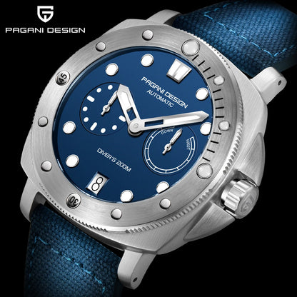 Men's Automatic Dive Watch 200M With Sapphire Crystal