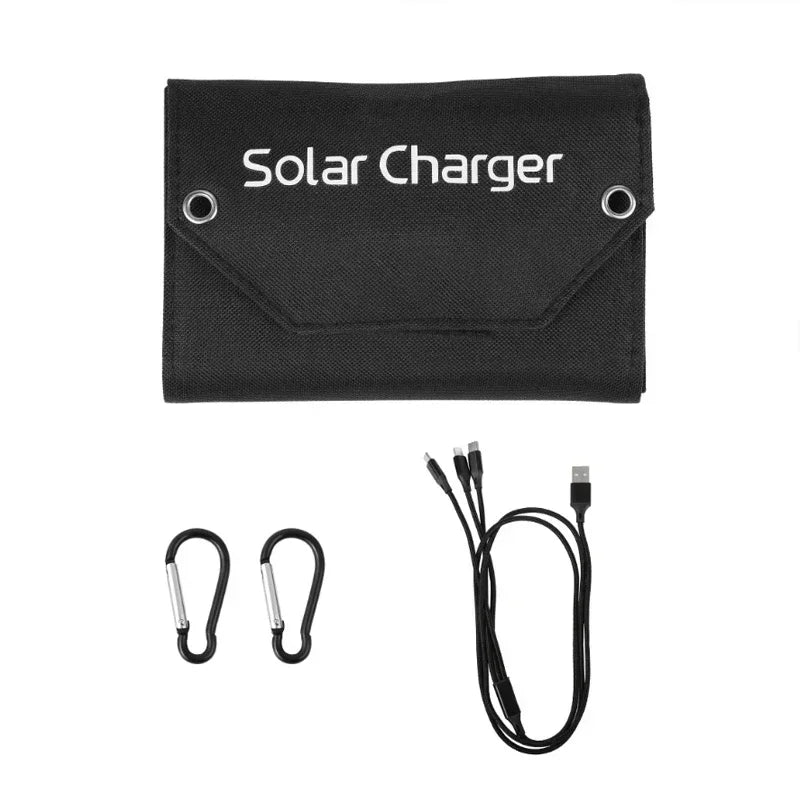 Portable Folding Solar Panel Charger USB 5V 60–100W