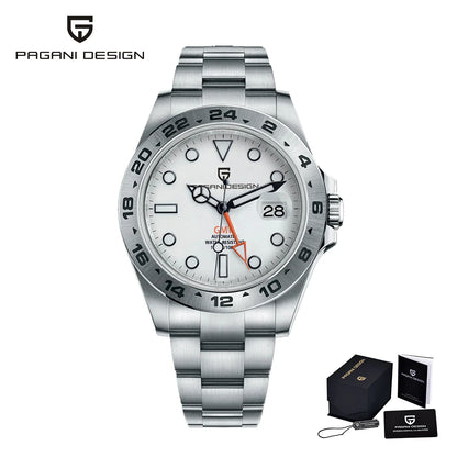 Vintage Automatic GMT Men’s Watch With Sapphire Crystal