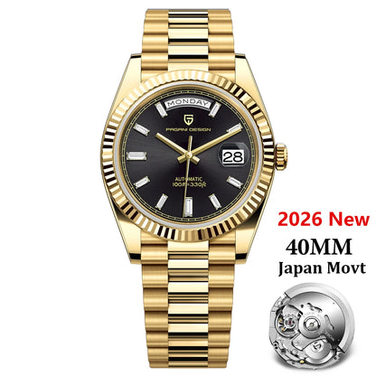 Men's Automatic Mechanical Watch With Sapphire Crystal