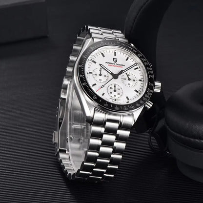 Men's Quartz Chronograph Watch Sapphire Crystal 100M