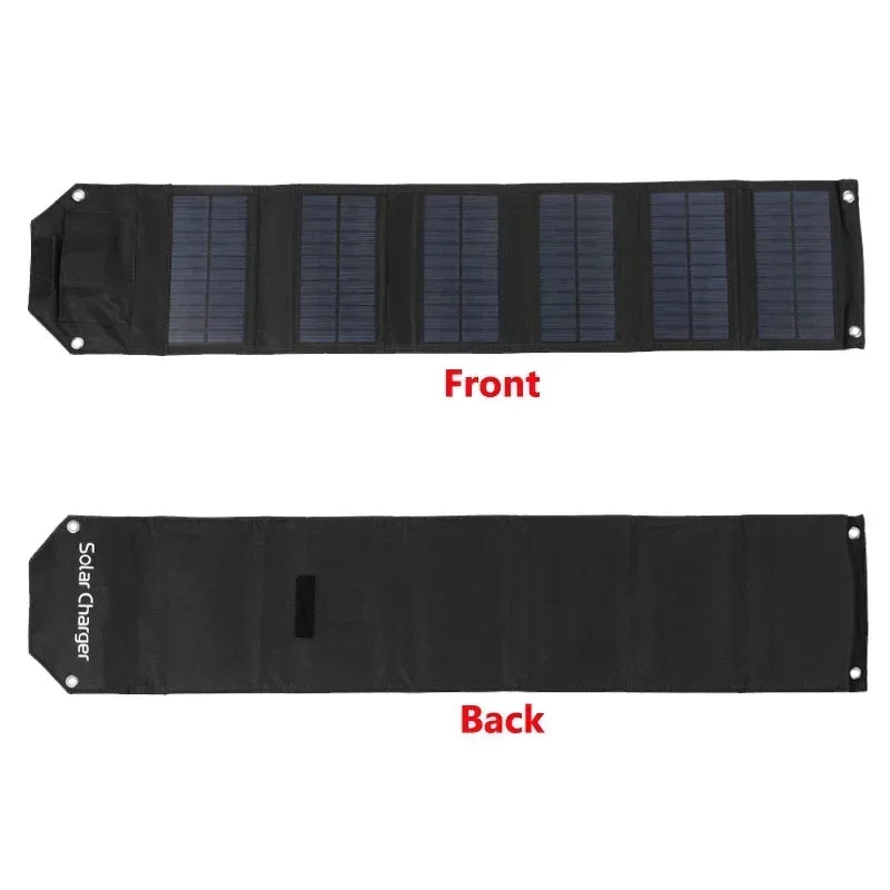 Portable Folding Solar Panel Charger USB 5V 60–100W