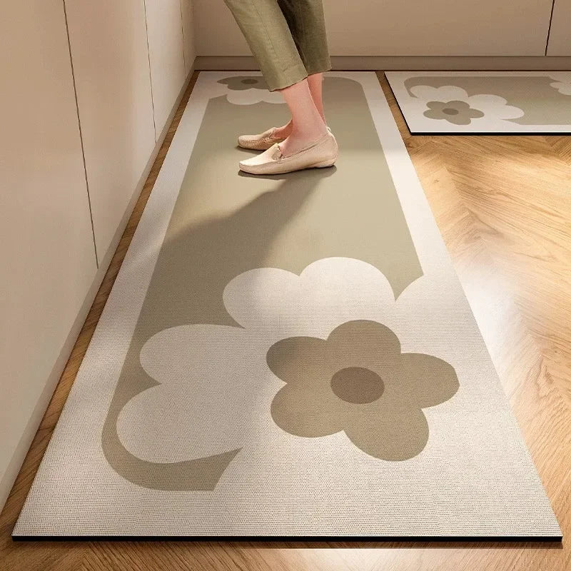 Soft Absorbent Anti-Slip Diatomite Kitchen Floor Mat
