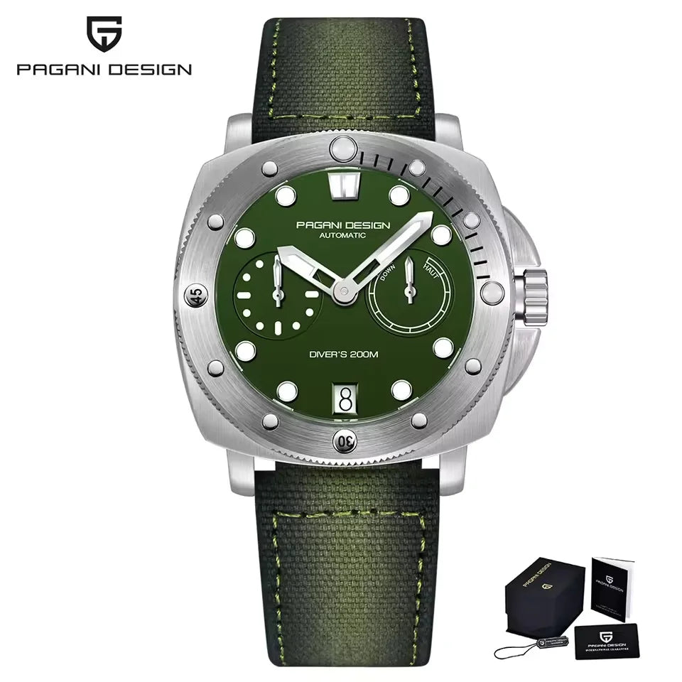 Men's Automatic Dive Watch 200M With Sapphire Crystal
