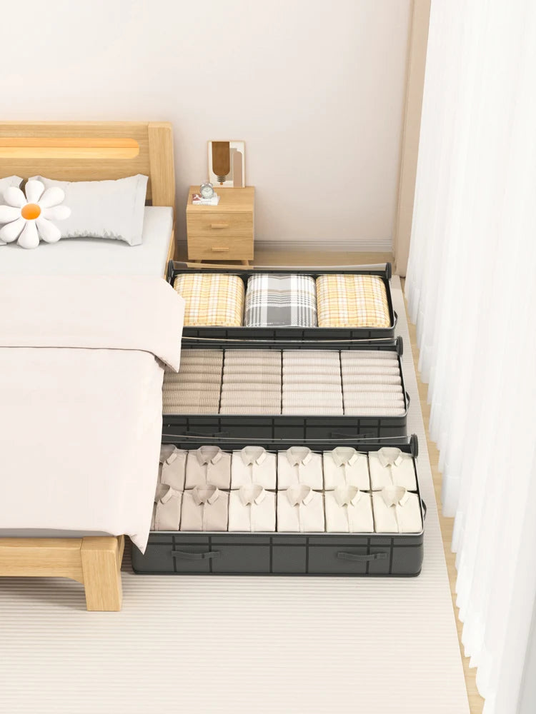 Large Underbed Clothes Storage Bag – Foldable Organizer